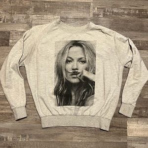 Kate Moss crew neck
